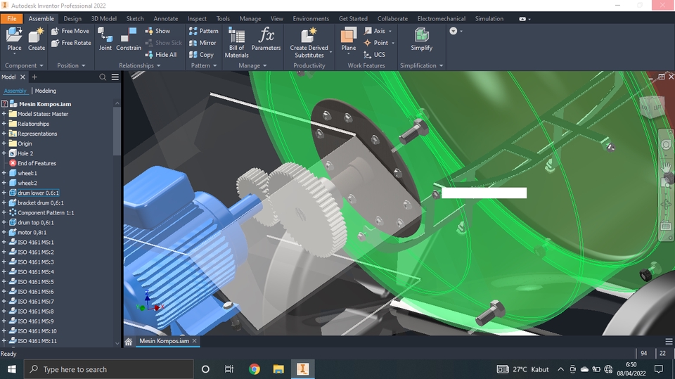 CAD Drawing - Jasa Gambar Teknik & 3D Mesin | CAD, SolidWorks, Inventor, AutoCAD - 8