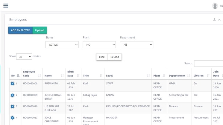Sumber Daya Manusia - HRIS WEB | HUMAN RESOURCE INFORMATION SYSTEM - 2