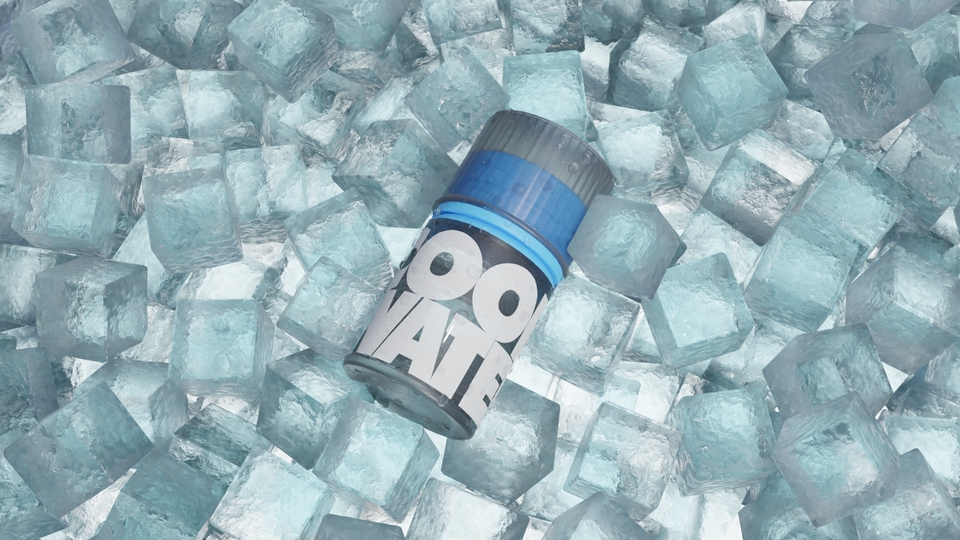 Produk render liquid untuk membangun visualisasi brand menjadi lebih professional