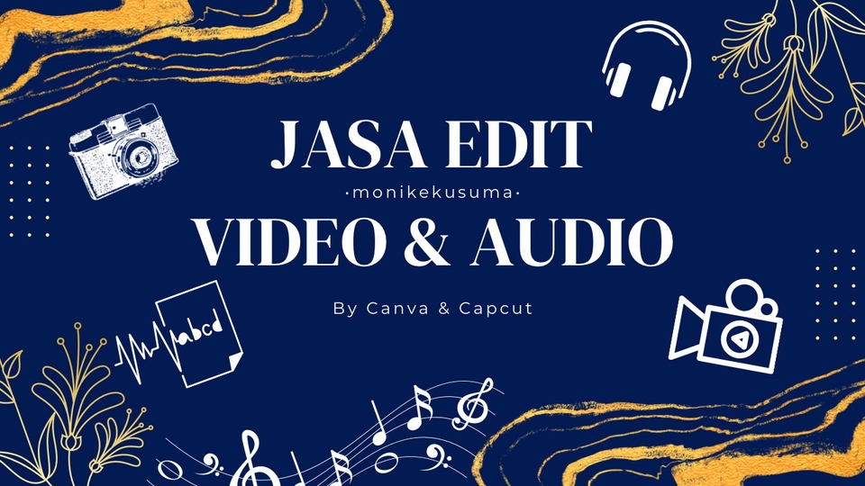 Edit video dan audio