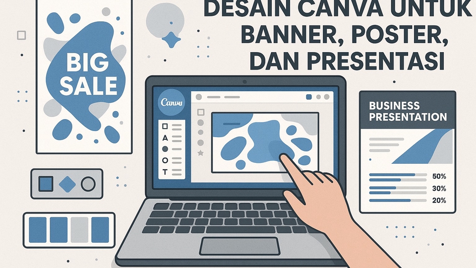 null - Jasa Desain Canva : konten instagram, poster, banner, dan persentasi