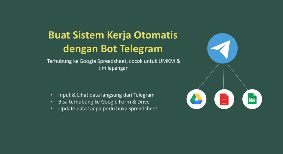 Chatbot - Jasa Pembuatan Bot Telegram - Spreadsheet - 7