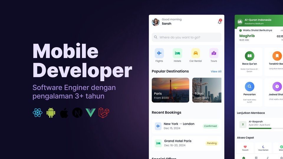 Jasa Pembuatan & Pengembangan Aplikasi iOS / iPhone - Jasa Pembuatan Aplikasi Mobile Android & iOS dengan React Native – Cepat, Responsif