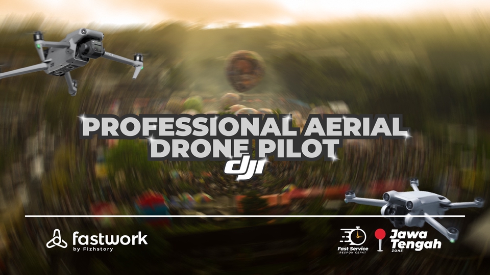 Jasa Drone Video Cinematic dan Pemetaan - Jasa Aerial Drone Jawa Tengah
