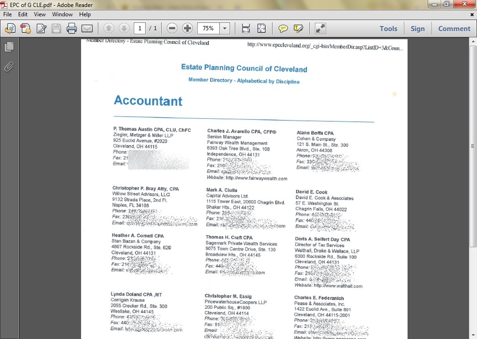 Contoh pekerjaan data entry berupa konversi file PDF ke Excel dengan format rapi dan terstruktur.