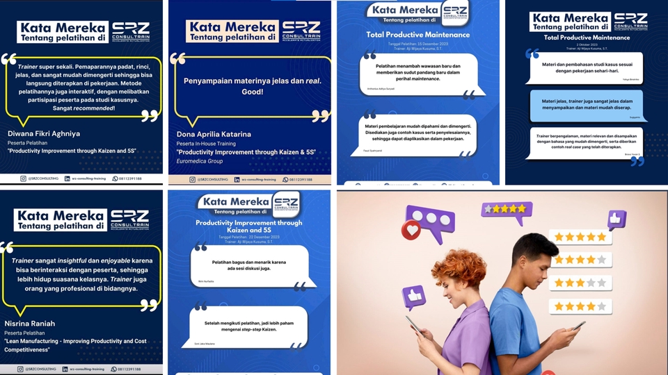 Jasa Lainnya - Pemateri/Trainer Online/Offline Lean Manufacturing & Productivity Improvement - 4