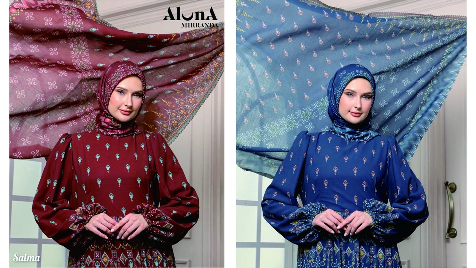 Desain Kaos & Motif - Desain Gamis Mukena & Hijab - 3