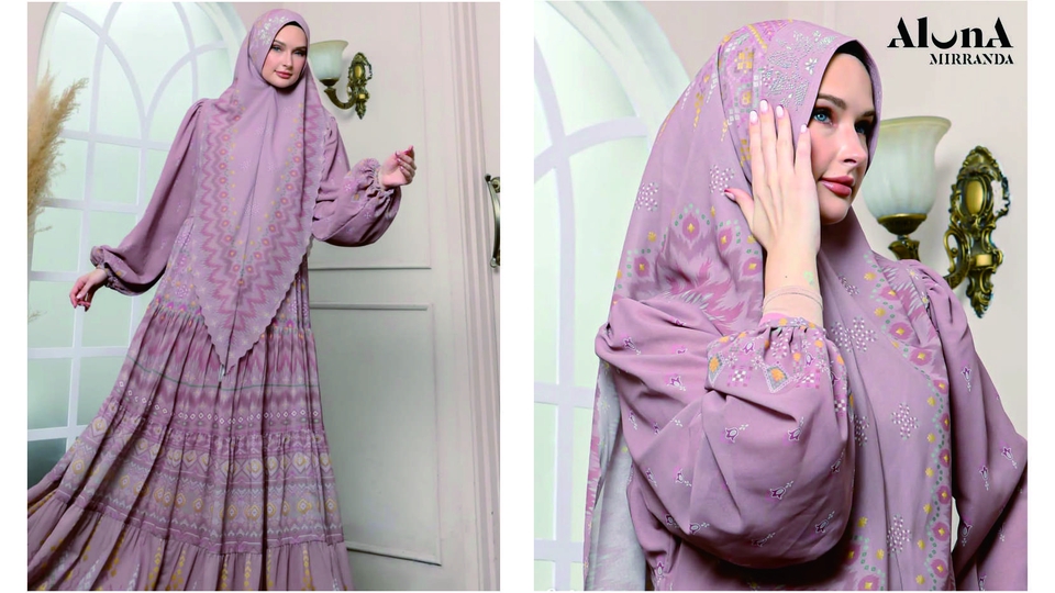 Desain Kaos & Motif - Desain Gamis Mukena & Hijab - 2