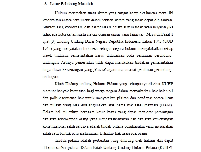 Jasa pengetikan ulang dokumen tertentu pada makalah