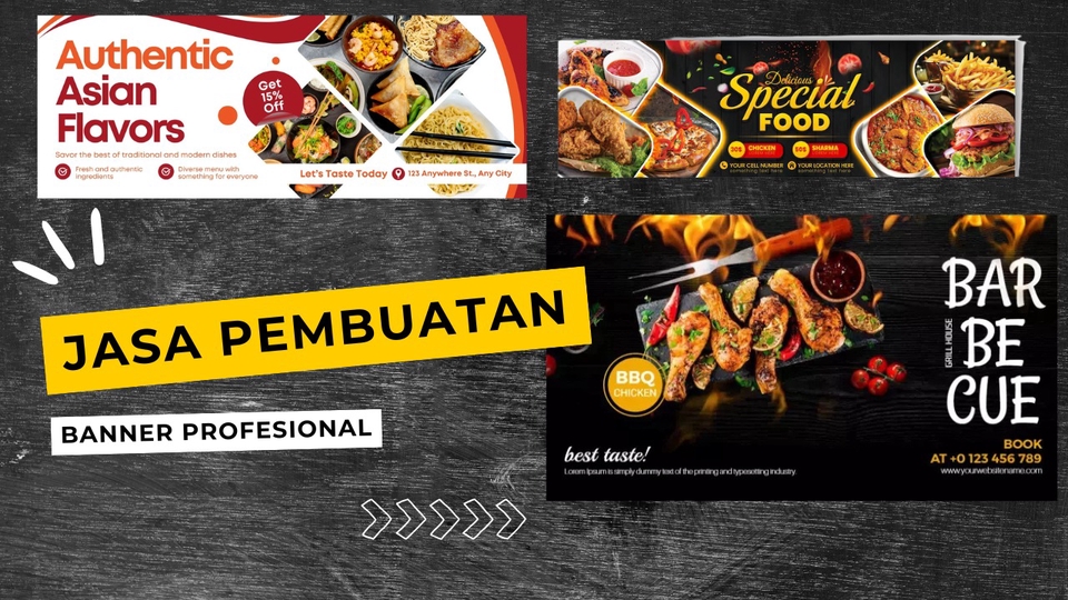 Jasa Pembuatan Desain Banner Website - Desain Banner Profesionall