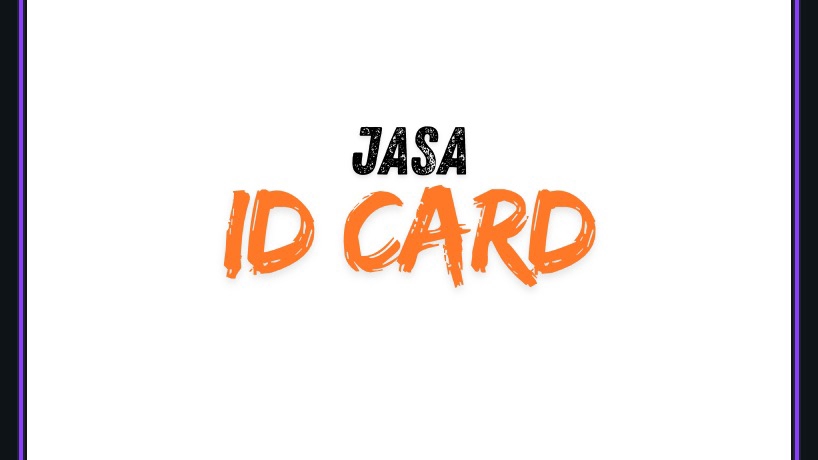 null - jasa membuat desain ID Card profesional untuk karyawan, panitia, atau event