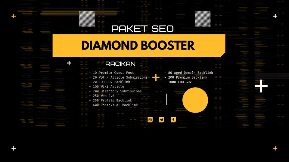 Search Engine Optimization (SEO) - Jasa SEO Murah : Paket SEO Diamond Pro - 3