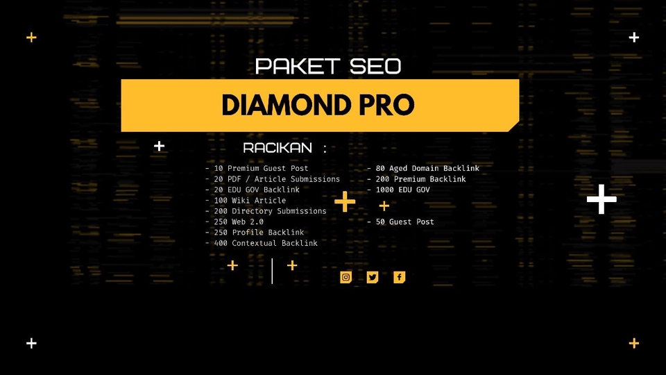 Jasa SEO Profesional, Terpercaya, dan Berkualitas - Jasa SEO Murah : Paket SEO Diamond Pro