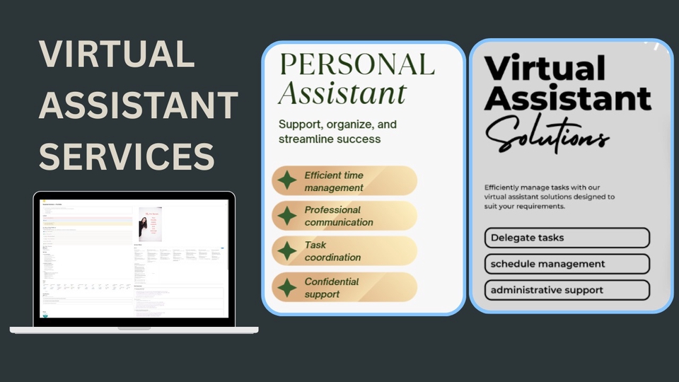 Jasa Virtual Assistant/Sekertaris Terbaik & Terpercaya - Virtual Assistant & Executive Admin — Inbox Zero, Calendar, CRM, Sosmed Ops