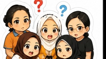 stiker cewek cewek heboh