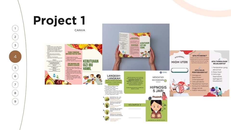 Jasa Desain Canva Profesional dan Kreatif untuk Segala Kebutuhan - Leaflet Kesehatan | Leaflet umum