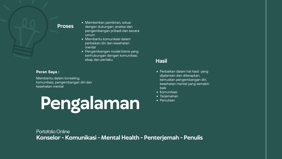 Jasa Lainnya - Komunikasi, Pengembangan Diri, Kesehatan Mental Dan Solusi Bisnis - 5