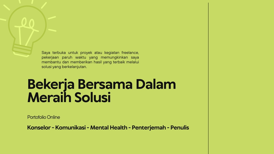 Jasa Lainnya - Komunikasi, Pengembangan Diri, Kesehatan Mental Dan Solusi Bisnis - 6