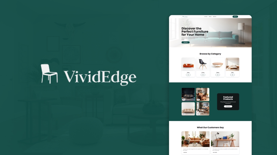 Landing Page Furniture