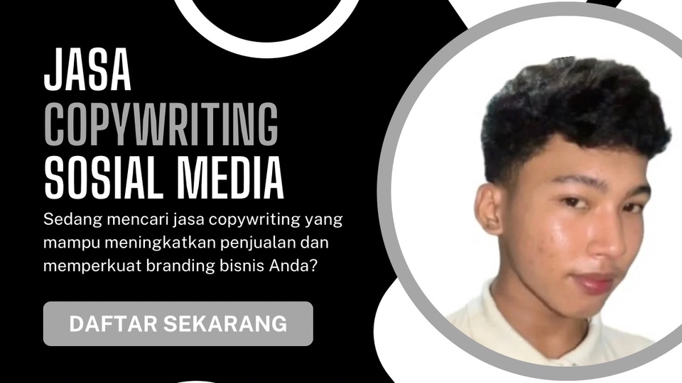 Jasa Penulisan & Pembuatan Caption Instagram dan Sosial Media - Jasa copywriting untuk bisnis online: caption, iklan, dan konten promosi