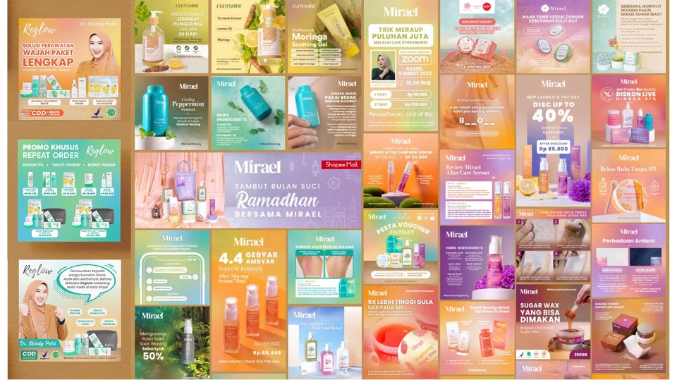 Jasa Lainnya di Desain Grafik - Desain Sosial Media dan Marketplace Cepat