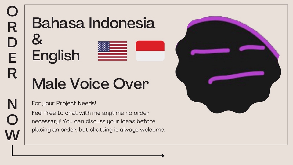 Chat anytime no order needed! Ideas, questions, or just a talk are always welcome