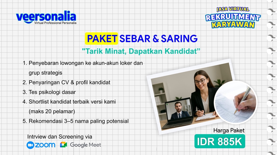 Sumber Daya Manusia - Rekrutmen Karyawan Praktis & Profesional – Hemat Waktu, Dapat Kandidat Berkualitas! - 3