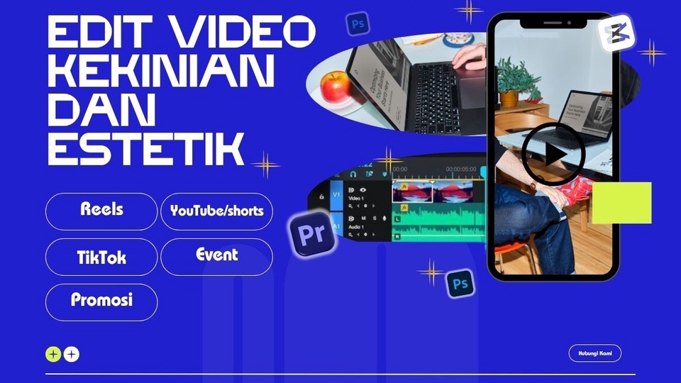 Jasa Editing Video Online Berkualitas & Profesional - Jasa Edit Video Kreatif untuk Reels, YouTube, & Promosi
