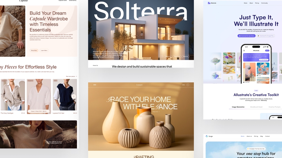 Jasa Web Design / Desain Website Profesional - Web Design Company Profile / Landing Page