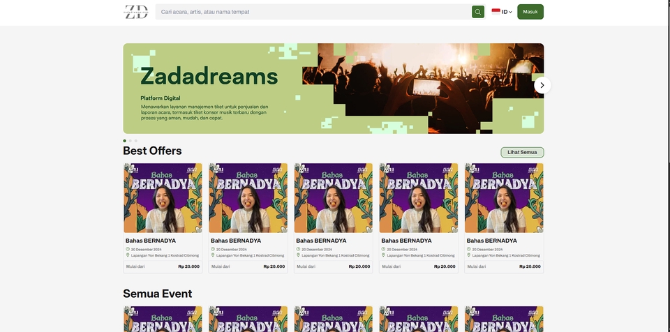 Web Development - Slicing ReactJS/NextJS/Tailwind/HTML/CSS - 4
