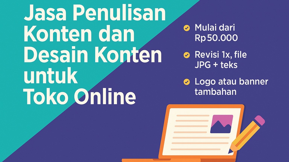 Desain konten & caption . Siap posting. Mulai Rp50rb. Revisi 1x.
