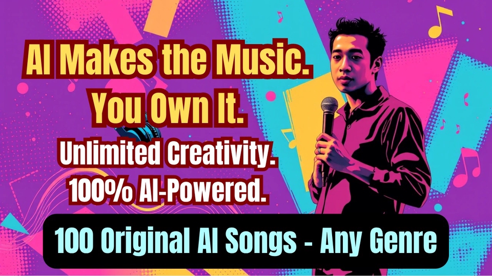 Jasa Sound Engineer / Edit Suara Video - Pembuatan Musik Lagu AI Berbagai Genre Murah Aman Tanpa Copyright