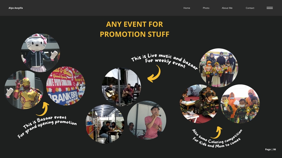 Portfolio as a media social specialist