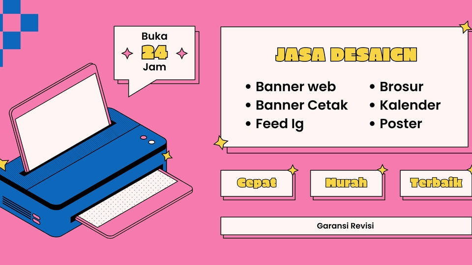 desaign banner, poster, feed ig, kalender, brosur, poster