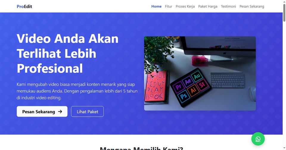 Desain Web - Jasa Pembuatan Landing Page - 3