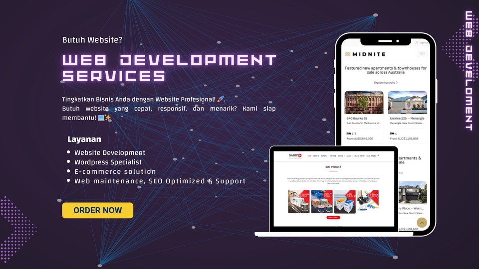 Jasa Pembuatan Websites - Wordpress (Compro, Online Shop, Landing Page dll)
