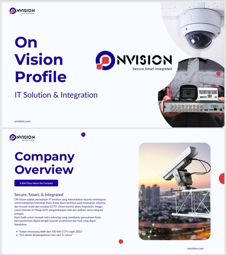 Portfolio & Resume - Company Profile — 12–16 Slide Profesional (2–3 Hari) - 3