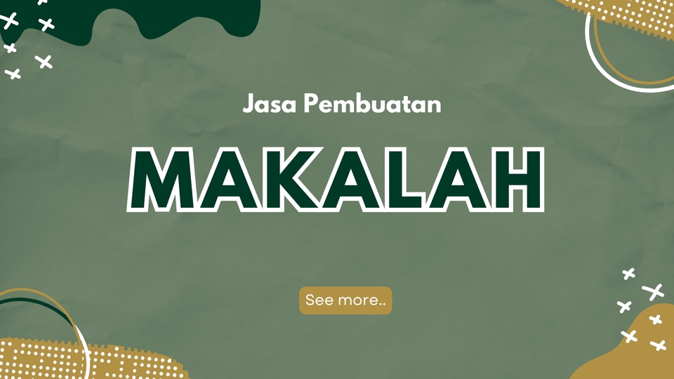 Jasa Lainnya di Penulisan dan Penerjemahan - Jasa Pembuatan Makalah