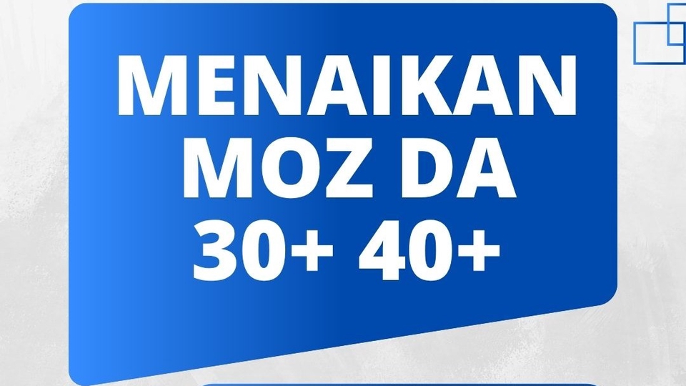 Jasa Backlink Dofollow Berkualitas Terbaik dan Terpercaya - Menaikan MOZ DA 30+ 40+ Secara Manual Bukan BOT