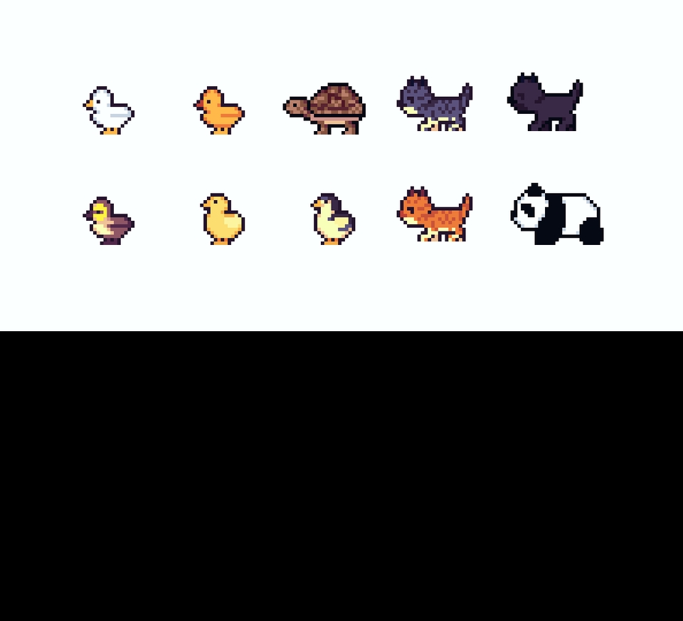 Desain Karakter - karakter pixel art | game asset | illustrasi - 9