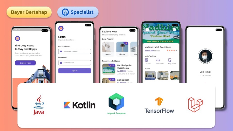 Jasa Pembuatan & Pengembangan Aplikasi Android - Jasa Pembuatan Aplikasi Android Profesional (Kotlin, Java, AI Integration)