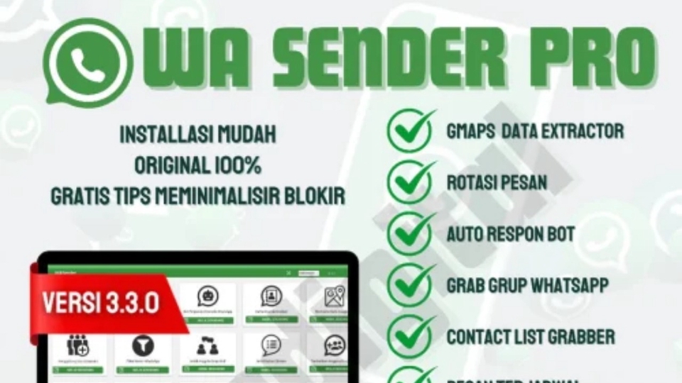 Jasa WhatsApp Blast untuk Sebar Iklan - WaSender / Whatsapp Marketing Tools & Conversion KIT 2025 AutoSales