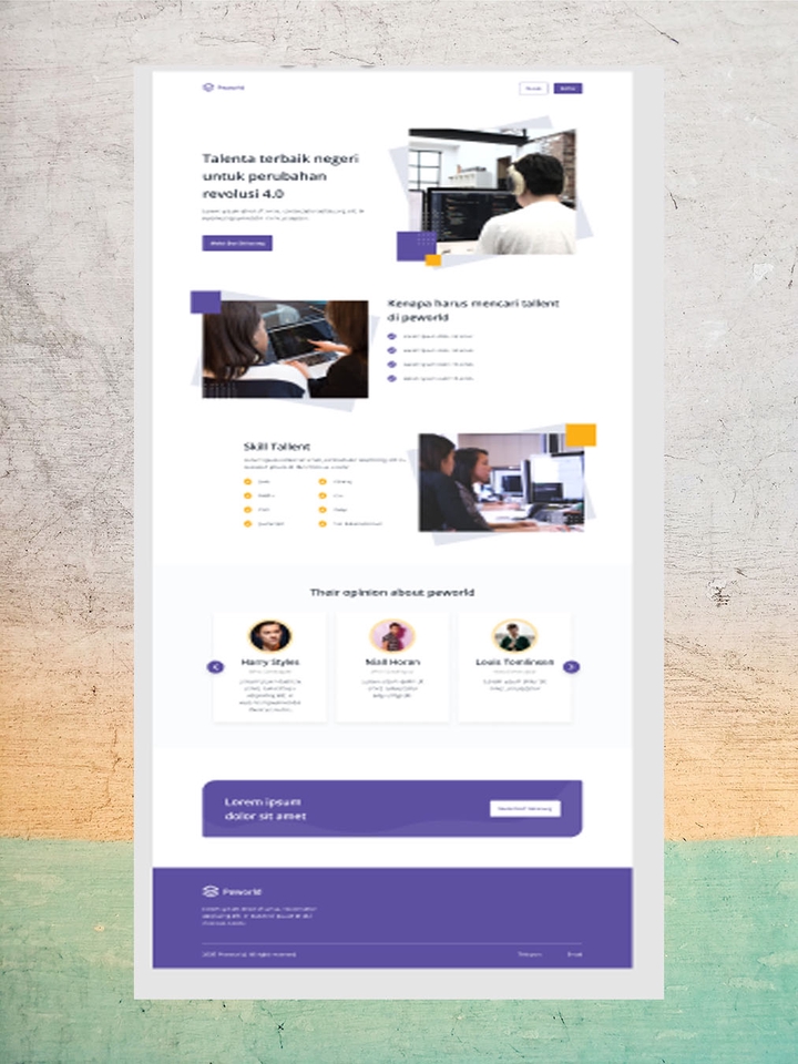 Web Development - Pembuatan Wordpress, Profil Perusahaan, Landing Page, dll - 6