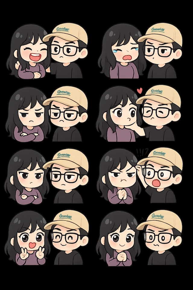 Desain Karakter - Edit Foto Chibi - 5