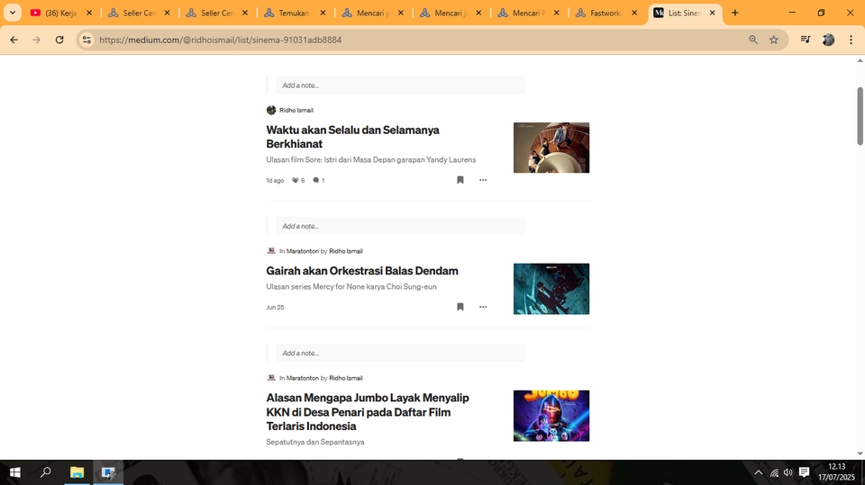 Blogger - Penulis Blog Film - 3