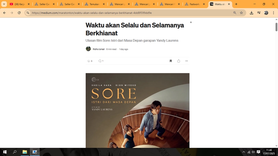 Blogger - Penulis Blog Film - 2