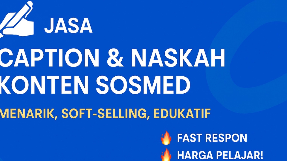 Menulis Caption & Naskah Konten Menarik untuk Instagram & TikTok