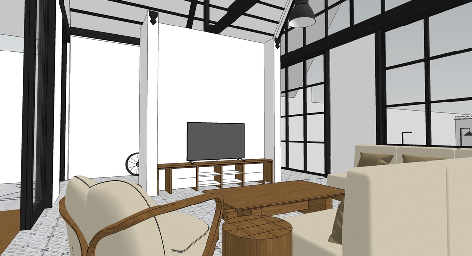 3D & Perspektif - Desain Sketchup 3D - 3