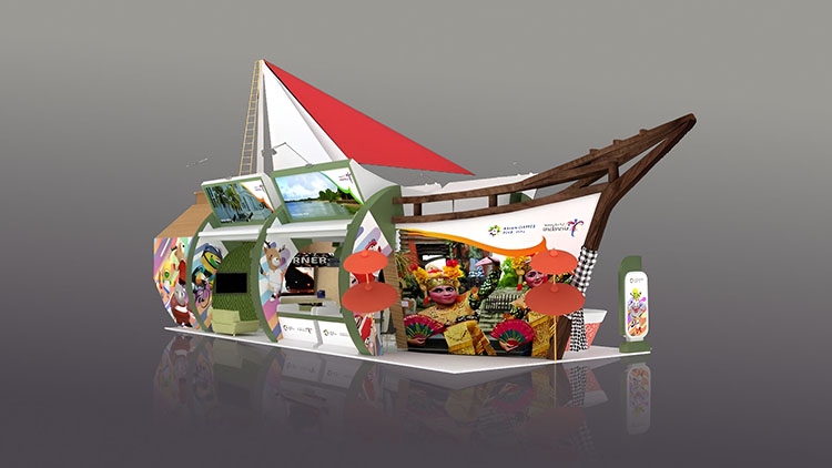 3D & Perspektif - DESAIN 3D BOOTH, STAND, PANGGUNG, LAYOUT PAMERAN CEPAT DAN PROFESIONAL - 2