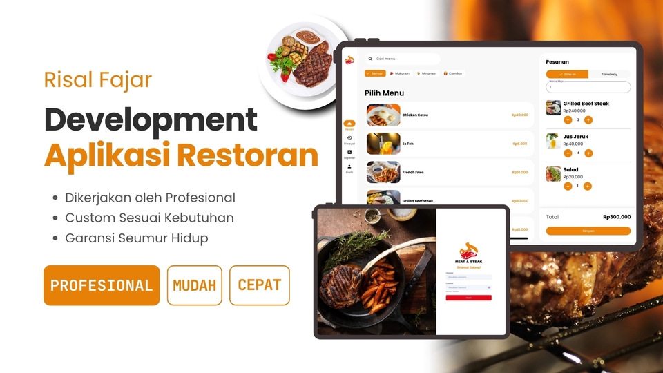 Jasa Pembuatan Aplikasi Mobile Profesional - Development Aplikasi Restoran